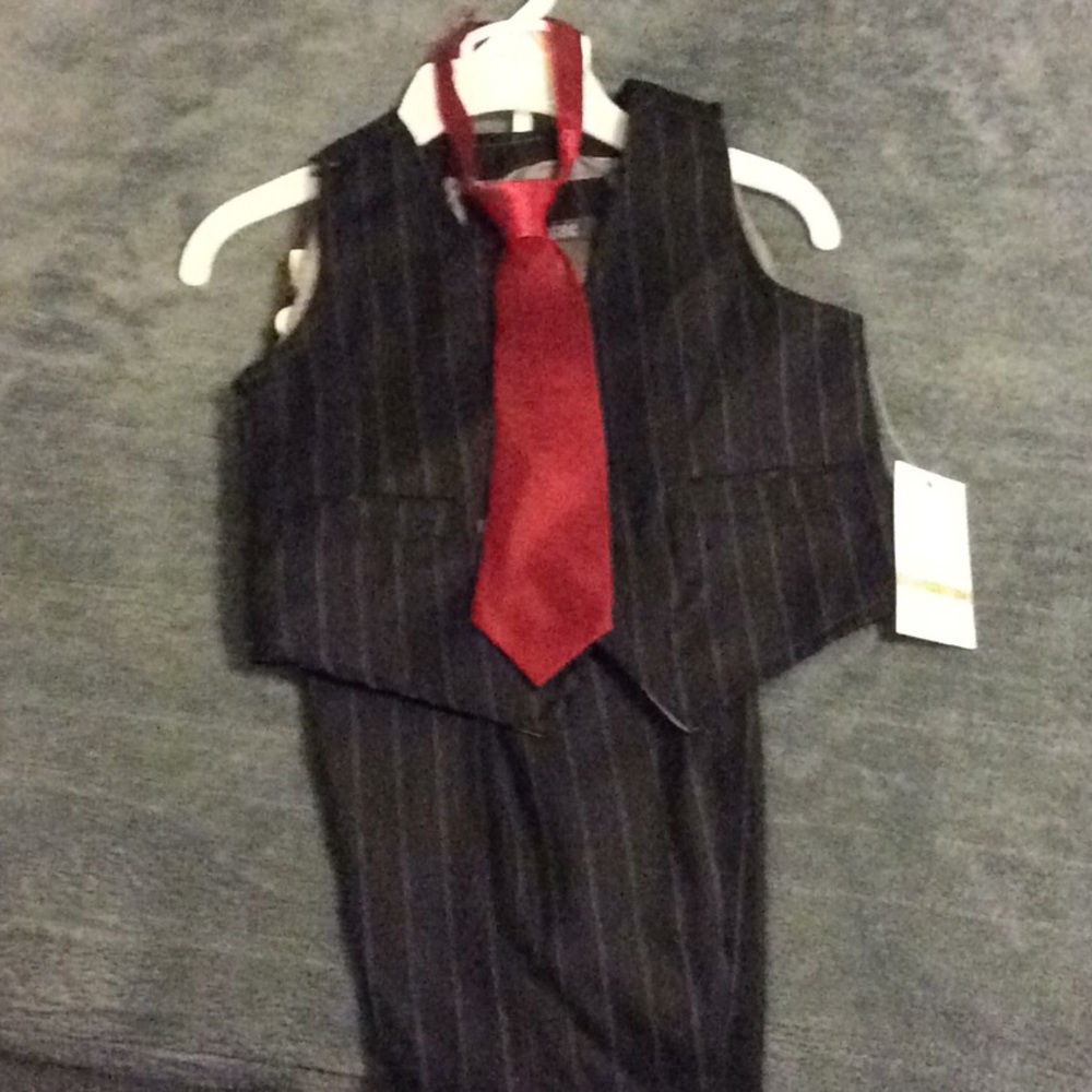 12M, 3 piece Pin Striped Kenneth Cole Reaction set